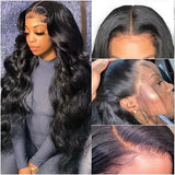 Load image into Gallery viewer, Morketic M-Cap Body Wave Wear Go Glueless Wigs Pre-plucked Pre Cut 9x6 HD Lace Bleached Tiny Knots Beginner Friendly