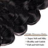 Load image into Gallery viewer, Morketic Body Wave Clip-Ins Hair Extensions Clip In Human Hair Extension 8 Pieces/Set