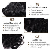 Load image into Gallery viewer, Morketic Body Wave Clip-Ins Hair Extensions Clip In Human Hair Extension 8 Pieces/Set