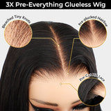 Load image into Gallery viewer, Morketic M-Cap Body Wave Wear Go Glueless Wigs Pre-plucked Pre Cut 9x6 HD Lace Bleached Tiny Knots Beginner Friendly