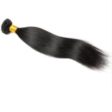 Load image into Gallery viewer, Morketic Unprocessed Natural Black 10A Brazilian Remy Straight Human Hair Weave 1 Bundle