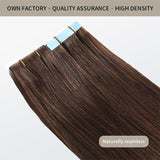 Load image into Gallery viewer, Morketic Seamless Injected Hand-Tied Invisible Tape In Hair Extension 20Pcs Virgin Human Hair