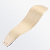 Load image into Gallery viewer, Morketic 18-24 Inches Ultra Thin Straight Genius Weft Light #613 Lightest Blonde