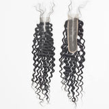 Load image into Gallery viewer, Morketic 2x6 Curly Closure Remy Human Hair