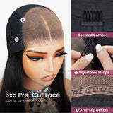 Load image into Gallery viewer, Dark Brown With Highlight Colored Body Wave 1 3x4 Lace Front Human Hair Wigs