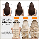 Load image into Gallery viewer, Morketic I Tip Hair Extensions Natural Remy Human Hair (#8 Light Brown)