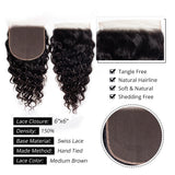 Load image into Gallery viewer, Morketic 6x6 Water Wave Closure Remy Human Hair