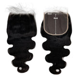 Load image into Gallery viewer, Morketic 6x6 Body Wave Closure Remy Human Hair