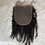 Load image into Gallery viewer, Morketic 6x6 Kinky Curly Closure Remy Human Hair