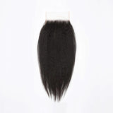 Load image into Gallery viewer, Morketic 6x6 Yaki Straight Closure Remy Human Hair