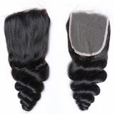 Load image into Gallery viewer, Morketic 6x6 Loose Wave Closure Remy Human Hair