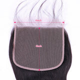 Load image into Gallery viewer, Morketic 6x6 Straight Closure Remy Human Hair