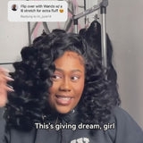 Load image into Gallery viewer, Wand Curls Natural Black Glueless 13x4/6x5 Pre-cut Lace Front Human Hair Wigs
