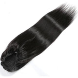 Load image into Gallery viewer, Morketic Straight Human Hair Drawstring Ponytail Human Hair Extensions