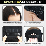 Load image into Gallery viewer, Morketic M-Cap Body Wave Wear Go Glueless Wigs Pre-plucked Pre Cut 9x6 HD Lace Bleached Tiny Knots Beginner Friendly
