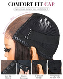 Load image into Gallery viewer, Jerry Curly Natural Black 6x5 Pre-cut Lace Closure Glueless Human Hair Wig Middle Part