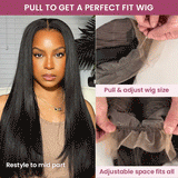 Load image into Gallery viewer, Deep Wave Natural Black 360 Lace Frontal Human Hair Wig Free Part