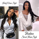 Load image into Gallery viewer, Morketic 12A Mink Brazilian Virgin Hair Body Wave 3 Bundles Unprocessed Remy Human Hair Weave Natrural Black