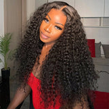 Load image into Gallery viewer, Morketic M-Cap Kinky Curly Wear Go Wigs Bleached Knots Pre Cut 9x6 HD Lace Glueless Human Hair Wigs For Women
