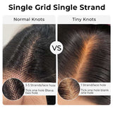 Load image into Gallery viewer, Morketic Deep Curly Natural Black Glueless 6x5 Pre-Cut Lace Human Hair Wig