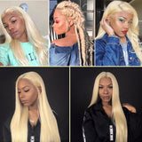 Load image into Gallery viewer, Morketic Indian Straight 613 Blonde Human Hair 4 Bundles