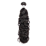 Load image into Gallery viewer, Morketic Natural Black Wet And Wavy Brazilian Water Wave Virgin Human Hair 1 Bundle Deal