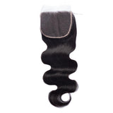 Load image into Gallery viewer, Morketic Brazilian Body Wave 5x5 Swiss Lace Closure Free Part With Baby Hair Remy Human Hair Closure