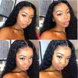 Load image into Gallery viewer, Morketic Brazilian Water Wave HD Transparent 13x6 Lace Frontal Closure Ear To Ear With Baby Hair Wet And Wavy Black Remy Human Hair Frontal