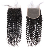 Load image into Gallery viewer, Morketic 5x5 Invisible Swiss Lace Closure Natural Black Remy Human Hair Free Part Closure With Baby Hair