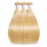 Load image into Gallery viewer, Morketic 613 Blonde Straight Hair Brazilian Human Hair 3 Bundles