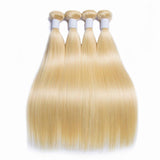 Load image into Gallery viewer, Morketic Indian Straight 613 Blonde Human Hair 4 Bundles