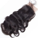 Load image into Gallery viewer, Morketic Body Wave HD Transparent 13x4 Pre Plucked Lace Frontal Closure With Baby Hair Black Brazilian Virgin Human Hair