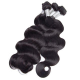 Load image into Gallery viewer, Morketic Mink Brazilian Body Wave Natural Black Virgin Remy Human Hair Weave 1 Bundle Deal