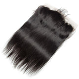 Load image into Gallery viewer, Morketic HD Transparent 13x6 Straight Frontal Black Remy Brazilian Human Hair Pre Plucked Lace Frontal Closure With Baby Hair