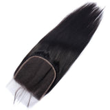 Load image into Gallery viewer, Morketic Indian Hair Straight 5x5 Lace Closure Free Part With Baby Hair Remy Human Hair Closure