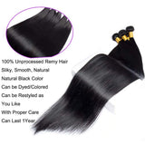 Load image into Gallery viewer, Morketic Long 4 Bundles With HD Frontal Straight Unprocessed Virgin Human Hair