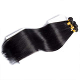 Load image into Gallery viewer, Morketic Long 4 Bundles With HD Frontal Straight Unprocessed Virgin Human Hair