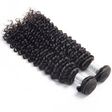 Load image into Gallery viewer, Morketic Natural Black Malaysian Curly Human Hair Weave Virgin Hair 1 Bundle Deal On Sale