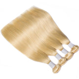 Load image into Gallery viewer, Morketic 613 Blonde Straight Hair Brazilian Human Hair 3 Bundles